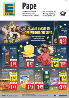 Vorschau von dem Prospekt des Geschäftes Edeka, gültig ab dem 07.12.2025