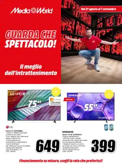 Anteprima dell'opuscolo Attuale volantino dal negozio Media World valido da 27/08/2025