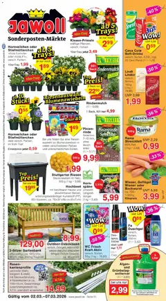 Vorschau von dem Prospekt des Geschäftes Jawoll, gültig ab dem 02.03.2026