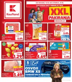 Pregled letka Split-Ravne njive trgovine Kaufland vrijedi od 15.10.2025