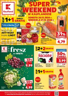 Pogląd gazetki "Super weekend" ze sklepu Kaufland ważnej od 20.12.2025