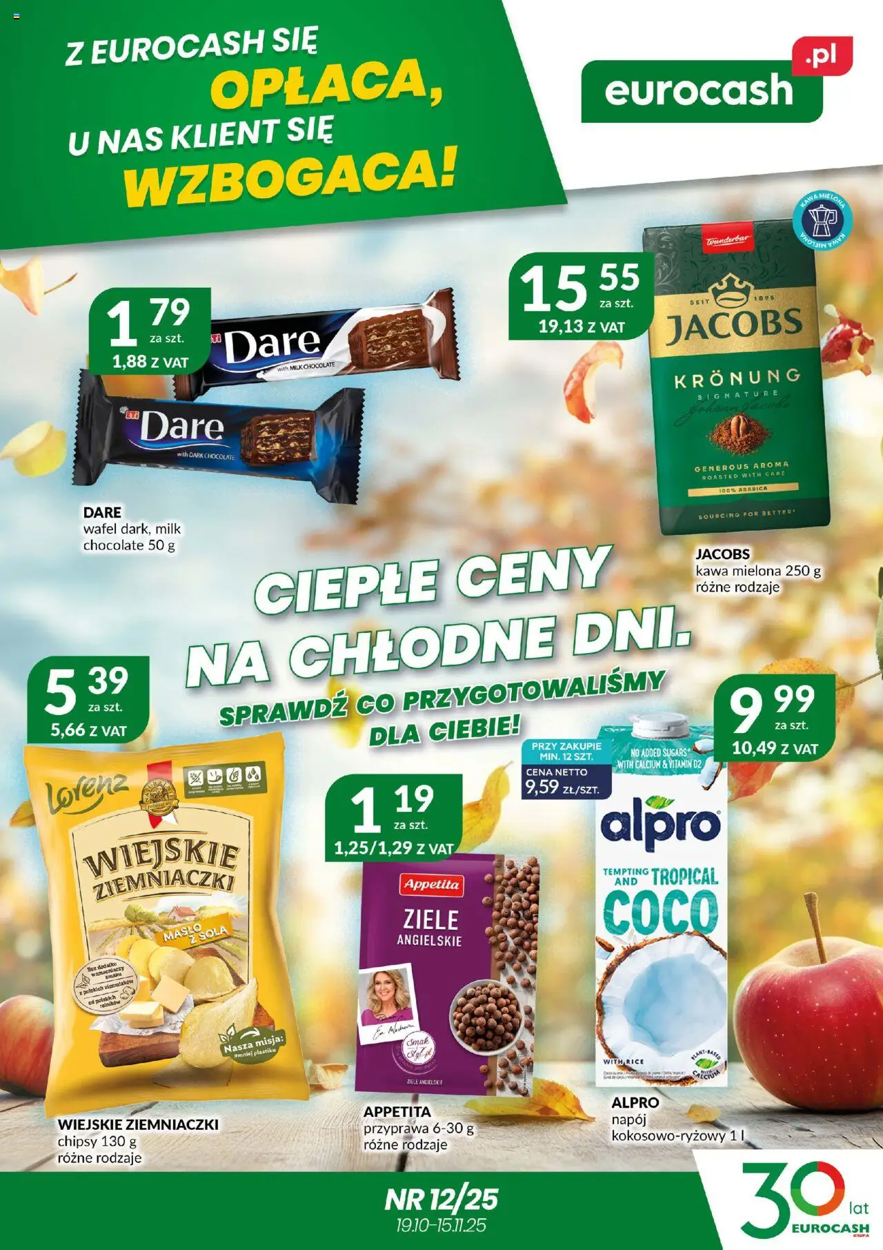 Eurocash Katalog Artykułów Spożywczych od 19.10.2025 - Nowa Gazetka - Numer strony 1