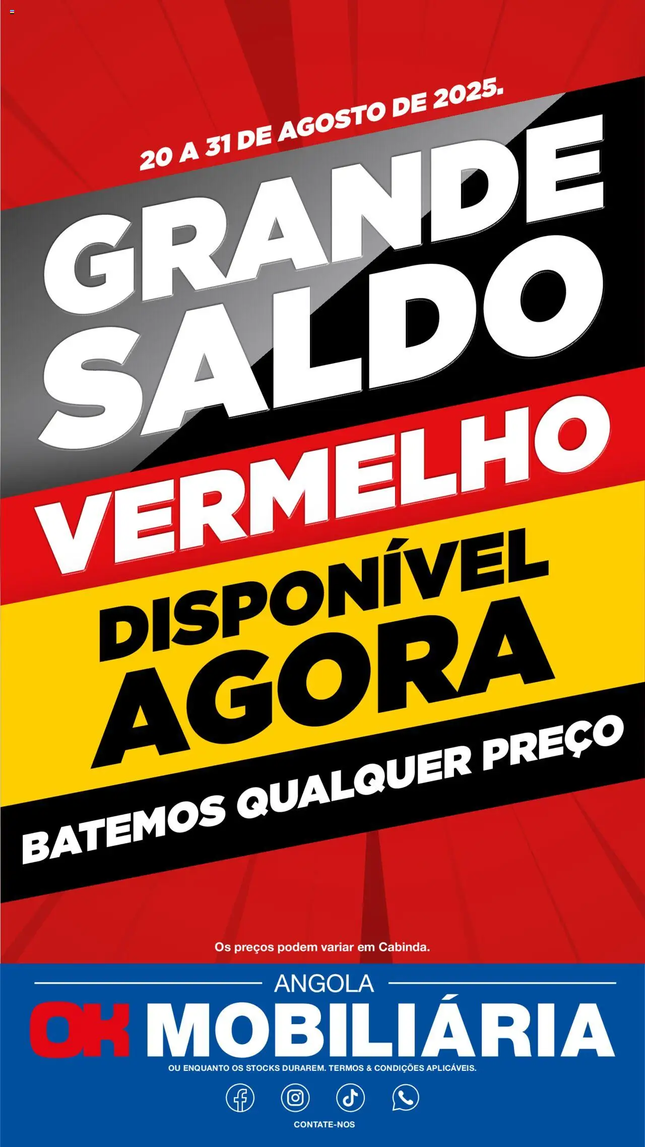 OK Furniture Catalogue Angola from 20/08 - 31/08/2025 > Promotions