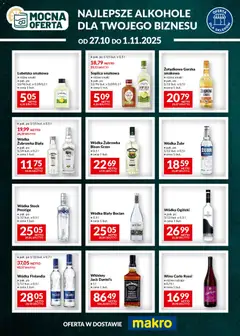 Pogląd gazetki "Mocna oferta" ze sklepu Makro ważnej od 27.10.2025