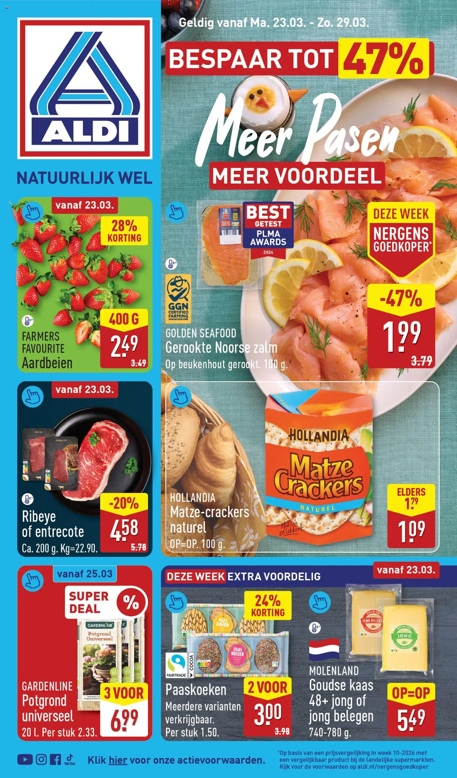 Voorbeeld van Aldi folder week 13 van winkel Aldi geldig vanaf 23-03-2026