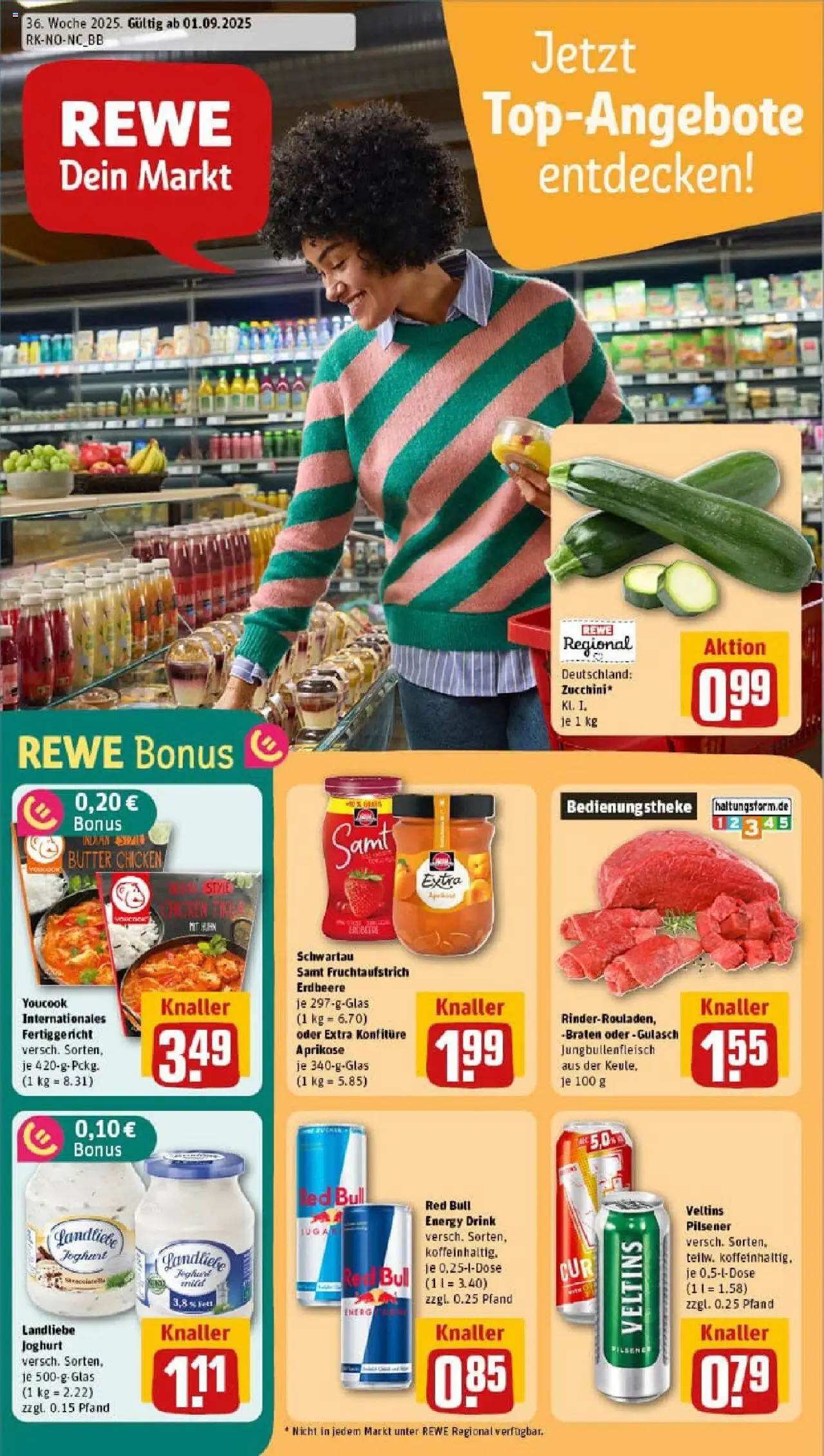 REWE Prospekt ab 01.09.2025 nächste Woche - Prospekt Göttingen	