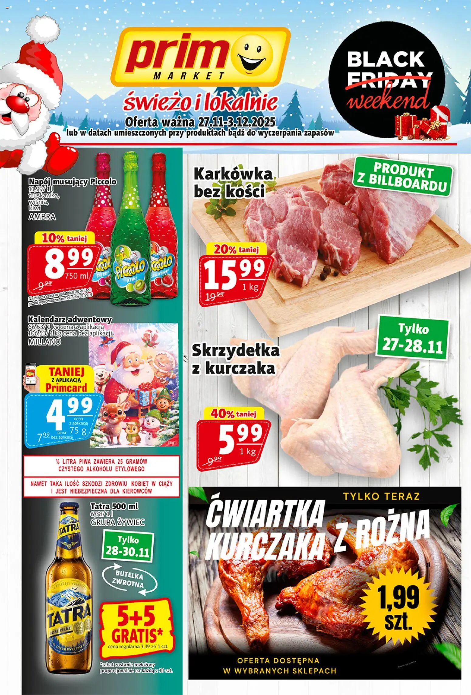 Pogląd gazetki "Black Friday" ze sklepu Prim Market ważnej od 27.11.2025