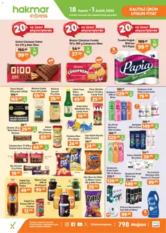 Hakmar Express Salı Aktüel Ürünler 18.11.2025 - Broşürünün önizlemesi