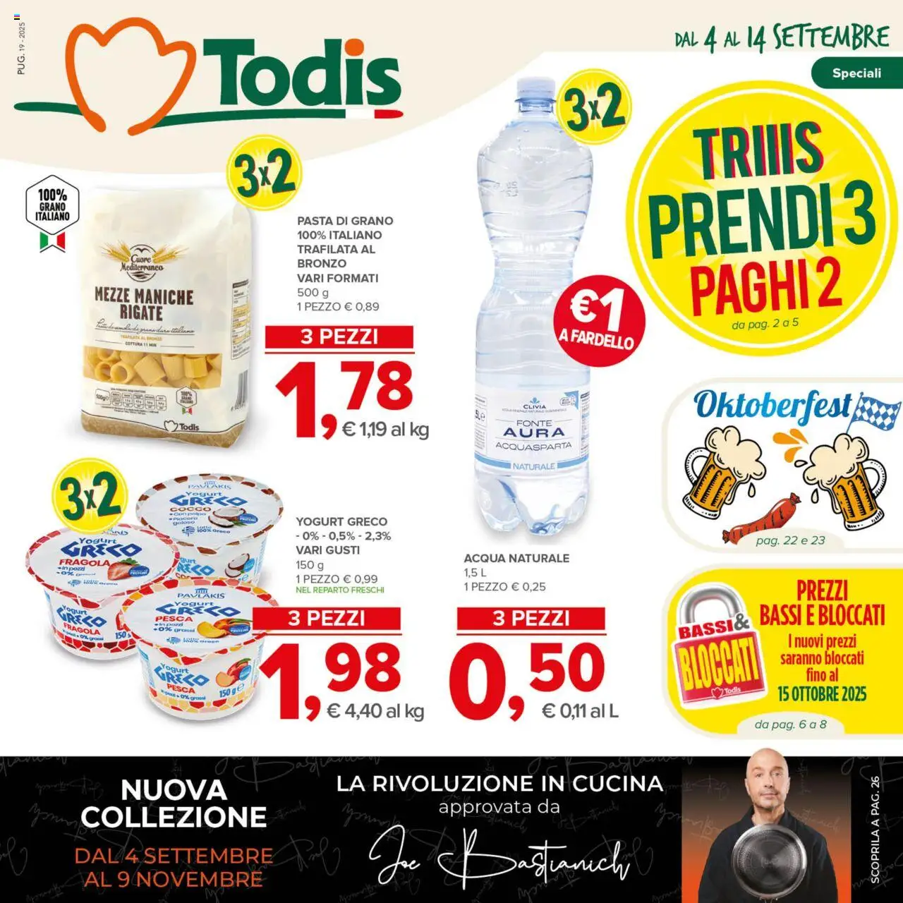 Volantino Todis valido da 04/09/2025 numero di pagina 1