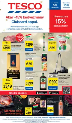 Tesco - Black Friday megtekintése, amely érvényes 2025.11.06.-től