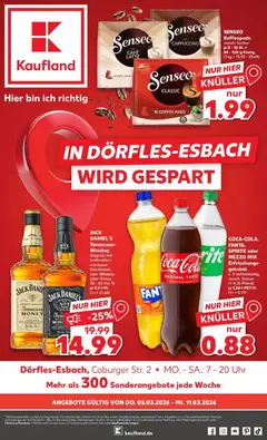 Vorschau von dem Prospekt des Geschäftes Kaufland, gültig ab dem 05.03.2026