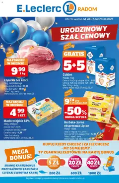 Pogląd gazetki "Radom" ze sklepu E.Leclerc ważnej od 28.07.2025