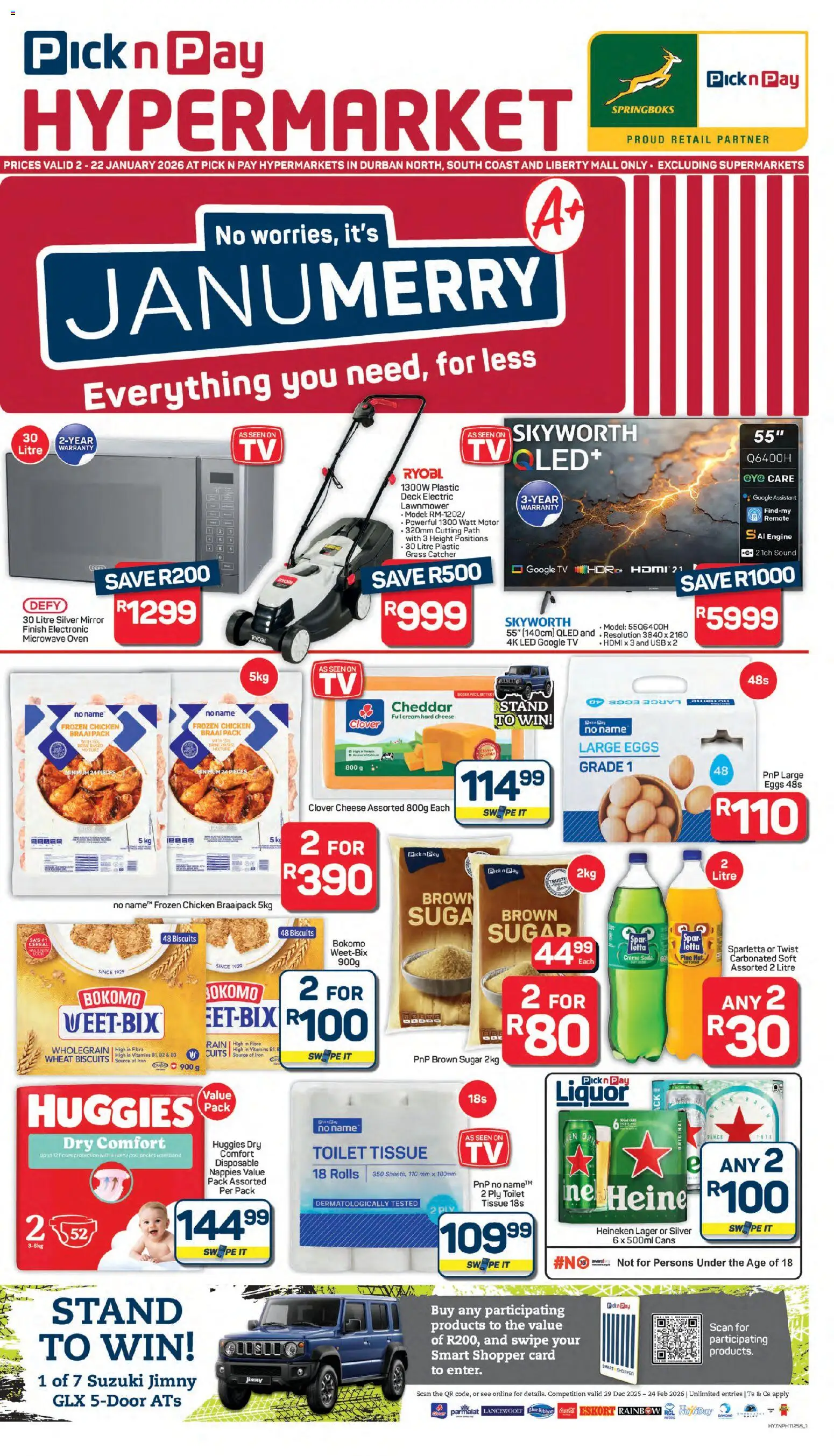 Preview of Pick n Pay flyer valid from 02/01/2026