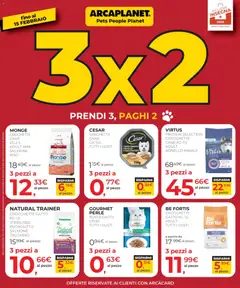 Anteprima dell'opuscolo Attuale volantino dal negozio Arcaplanet valido da 02/02/2026