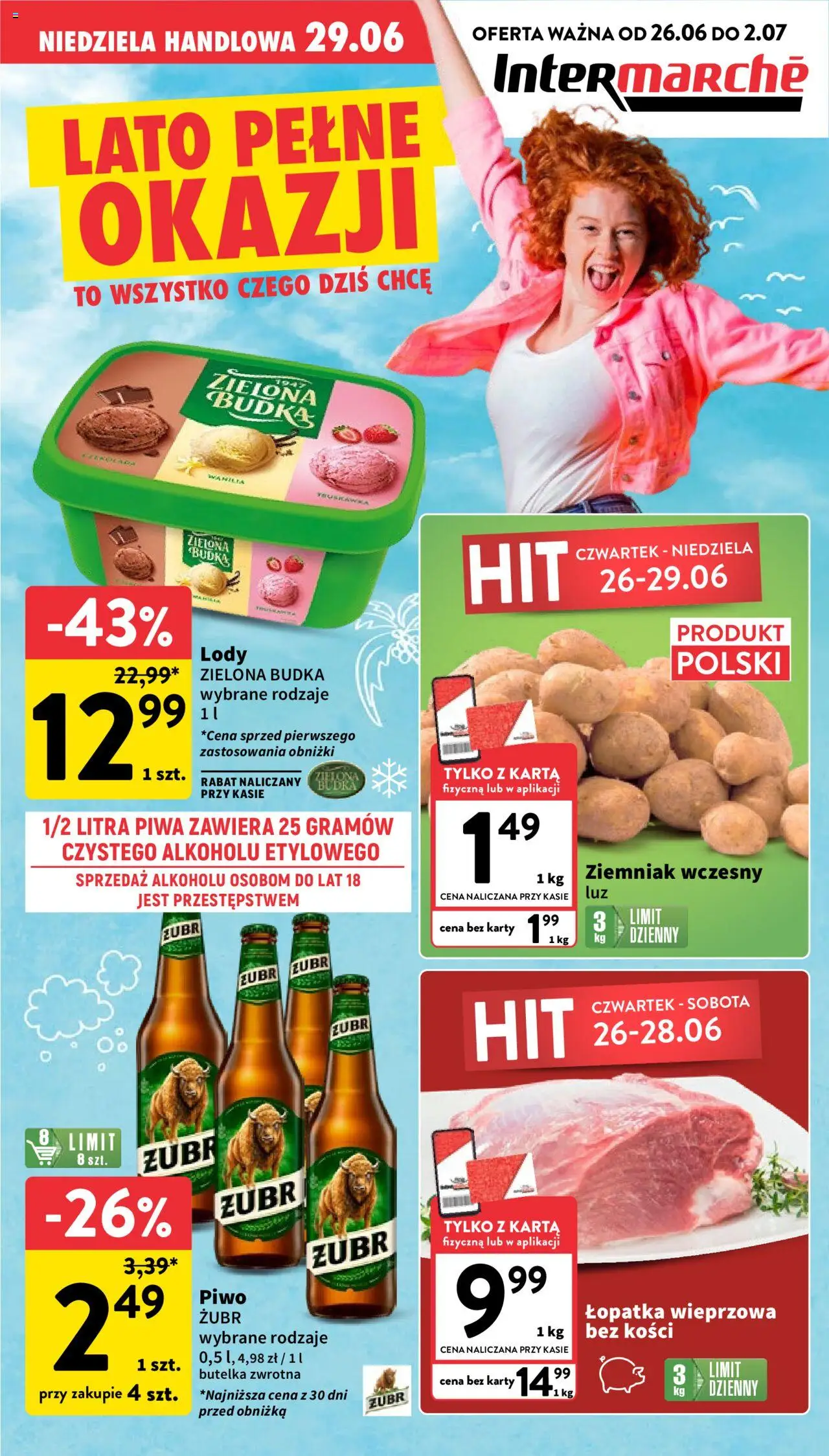 Intermarche Gazetka od 26.06.2025 - Nowa Gazetka - Numer strony 1