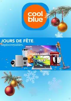 Prévisualisation de Folder / Publicité du magasin Coolblue formulaire valide 08/12/2025