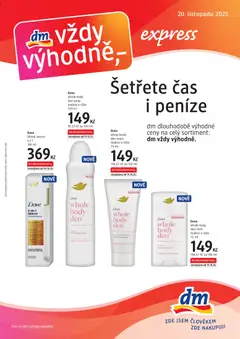 Náhled nabídky: dm drogerie Leták - Express platný od 20.11.2025