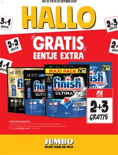 Prévisualisation de Folder / Publicité du magasin JUMBO formulaire valide 22/10/2025