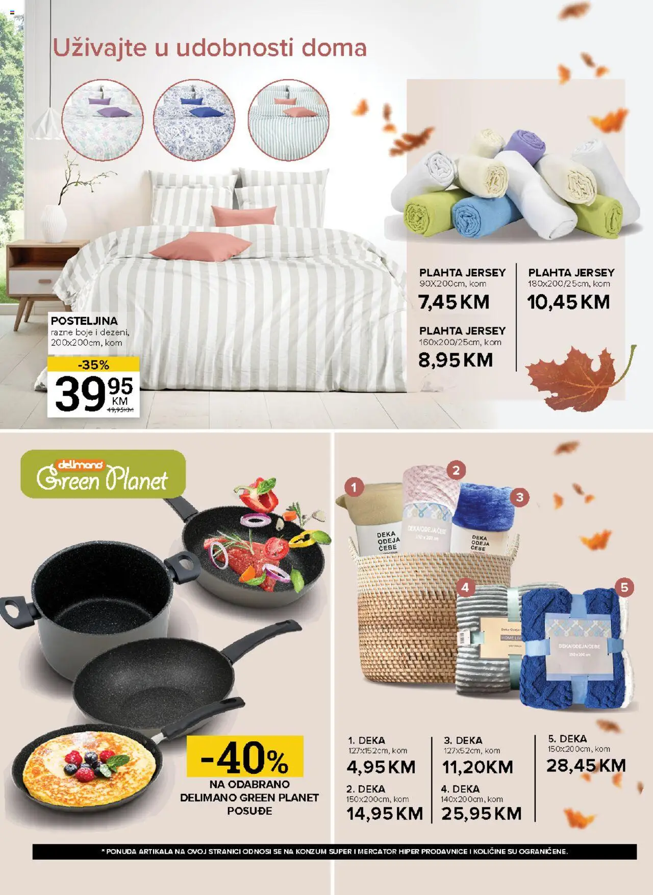 Pregled letka Katalog trgovine Mercator vrijedi od 2025.10.21