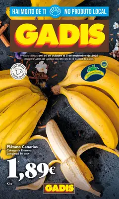 Vista previa del folleto de la tienda Gadis válido desde el 30/10/2025 