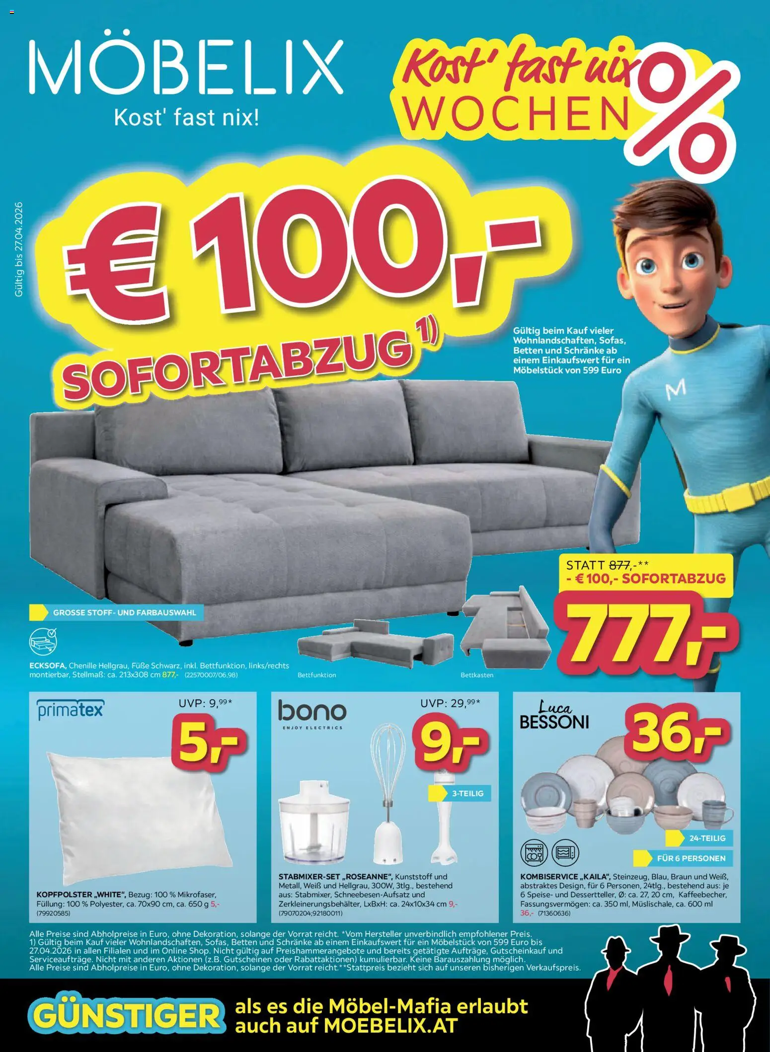 Vorschau der Angebote: Möbelix Möbelix Angebote gültig ab 21.04.2026
