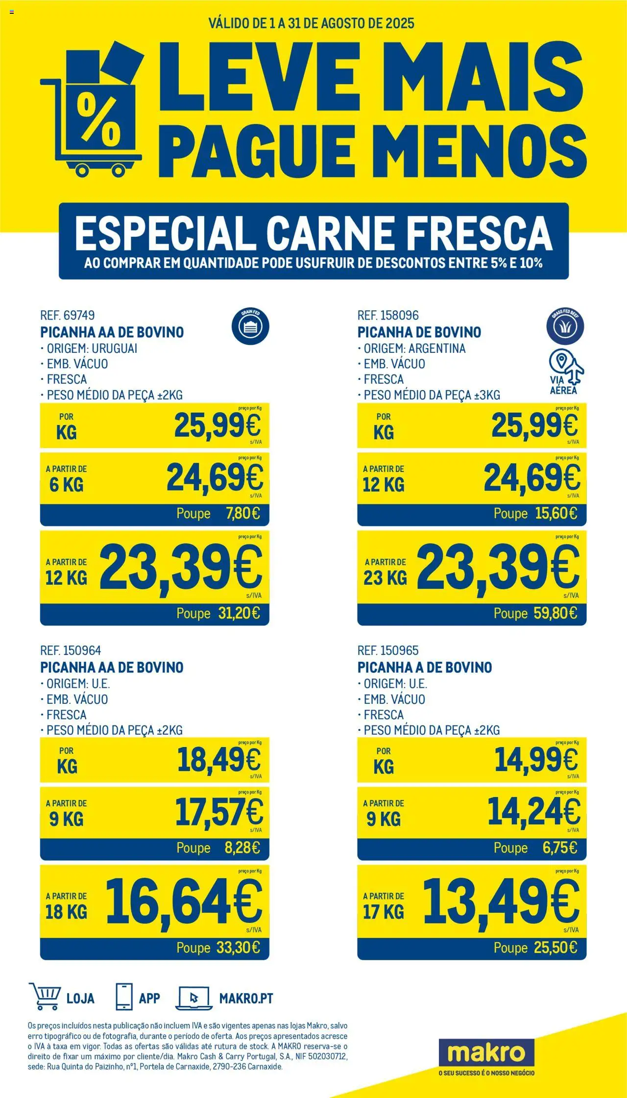 Makro Folheto de 01/08/2025 - catálogo esta semana - página 1