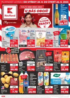 Náhled nabídky: Kaufland Leták - Brno platný od 20.08.2025