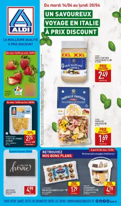 Prévisualisation de Aldi catalogue du magasin Aldi formulaire valide 14/04/2026
