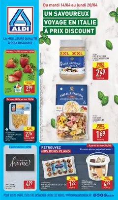 Prévisualisation de Aldi catalogue du magasin Aldi formulaire valide 14/04/2026