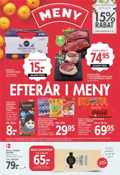 Eksempel på tilbudsavis Tilbudsavis fra butik Meny gyldig fra 10/10/2025