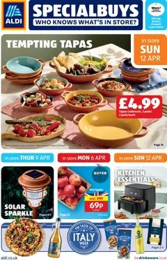 Preview of Aldi Aldi - Weekly offers UK Specialbuys valid from 09/04/2026