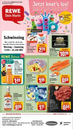 Vorschau von dem Prospekt des Geschäftes Rewe, gültig ab dem 02.11.2025