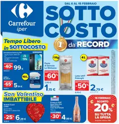 Anteprima dell'opuscolo Attuale volantino dal negozio Carrefour valido da 06/02/2026