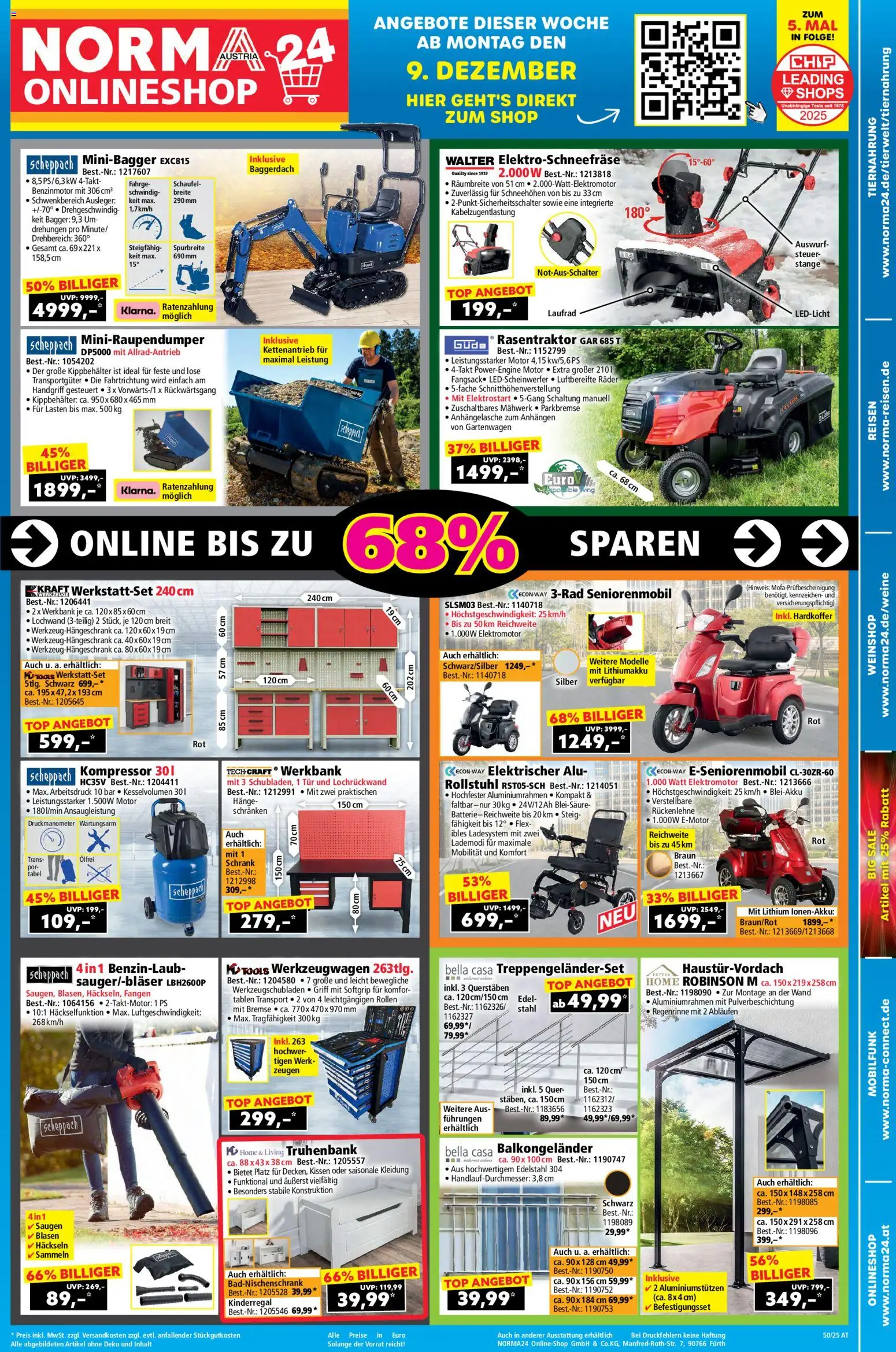 Vorschau der Angebote: Norma Online shop gültig ab 07.12.2025