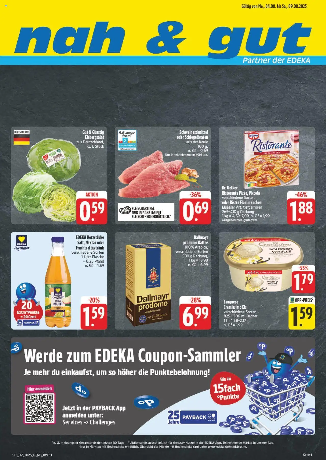nah & gut Prospekt (vom 04.08.2025 - 09.08.2025)