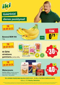 IKI parduotuvės leidinio Leidinys - Specialūs pasiūlymai IKI Vijūkai parduotuvės galiojančio nuo 2025.10.20 peržiūra