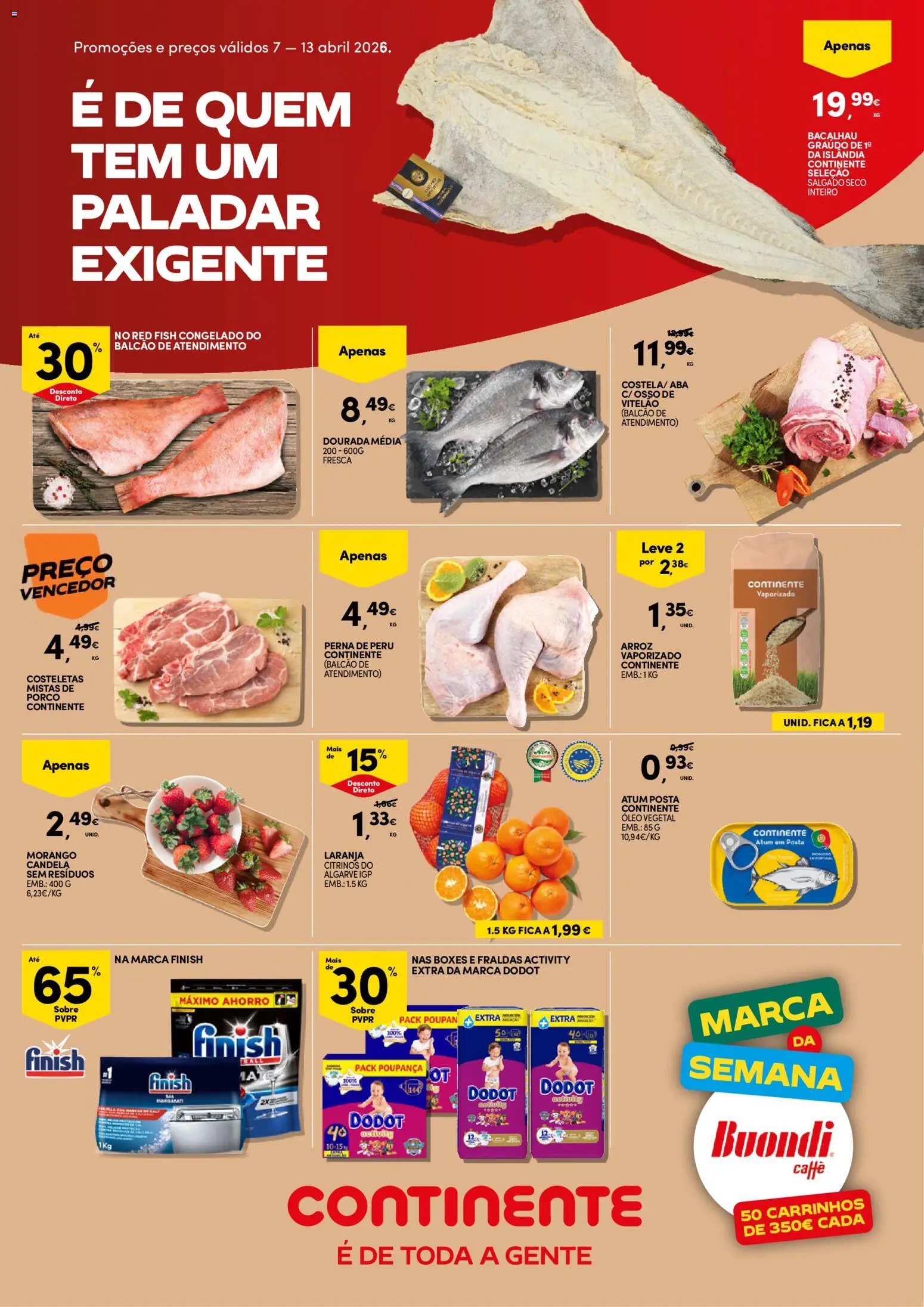 Pré-visualização do folheto da loja Continente válida a partir de 07/04/2026