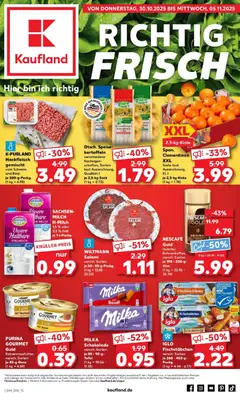 Vorschau von dem Prospekt des Geschäftes Kaufland, gültig ab dem 30.10.2025