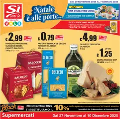 Anteprima dell'opuscolo Black Friday dal negozio Sì con Te valido da 27/11/2025