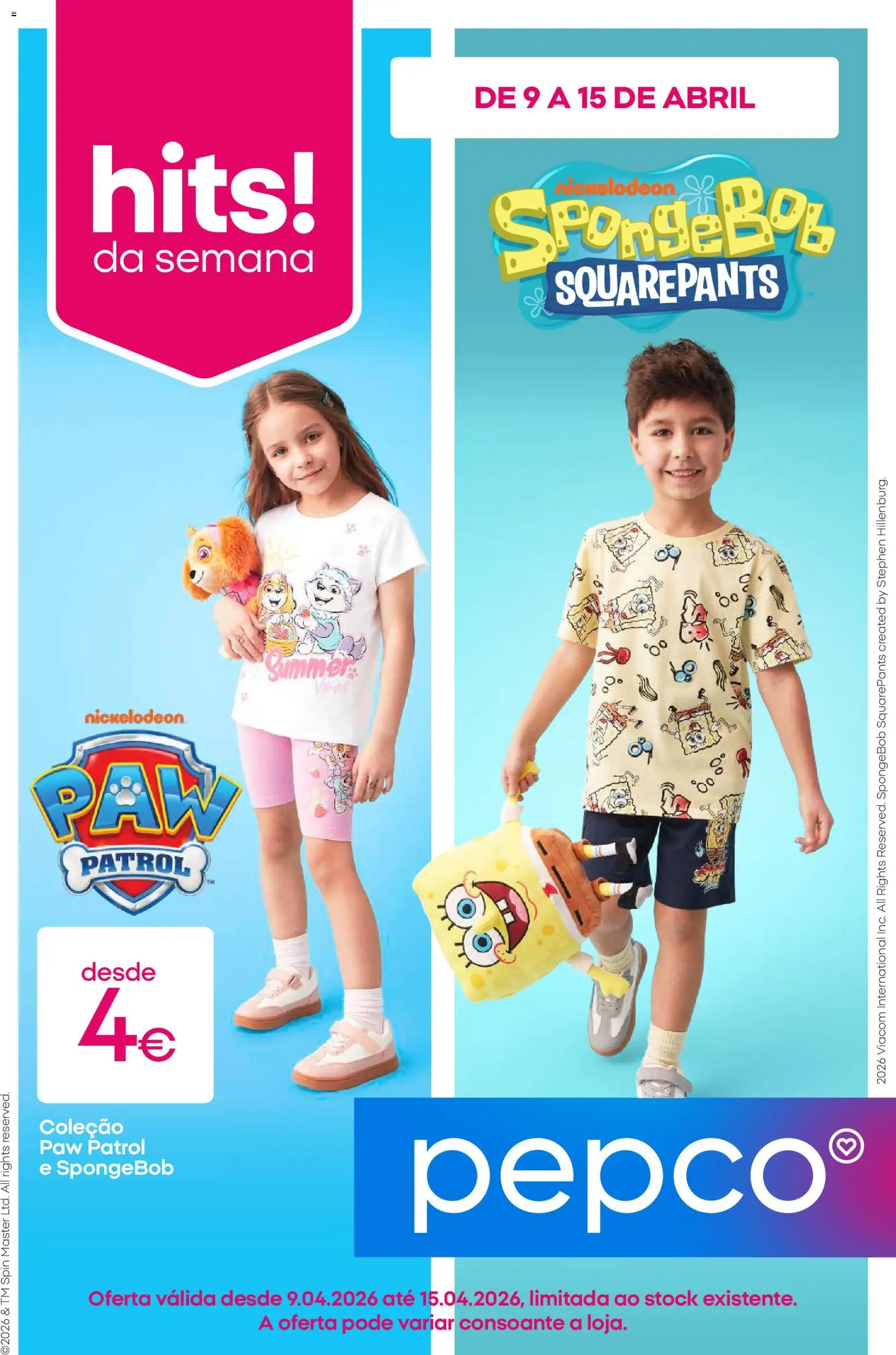 Pré-visualização do folheto da loja Pepco válida a partir de 09/04/2026