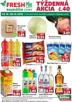 Náhľad Fresh letáku platného od 02.10.2025