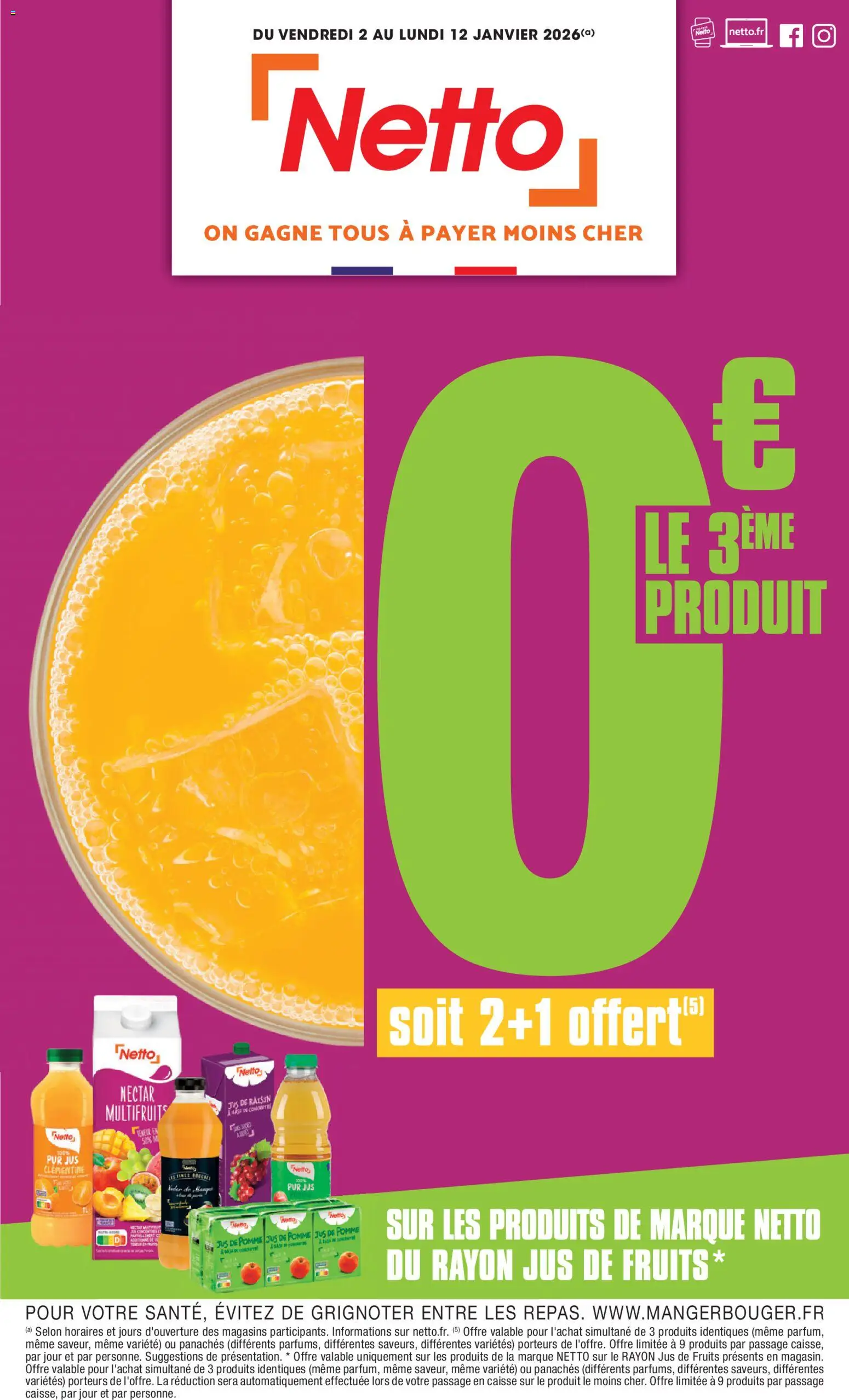 Prévisualisation de Catalogue du magasin Netto formulaire valide 02/01/2026