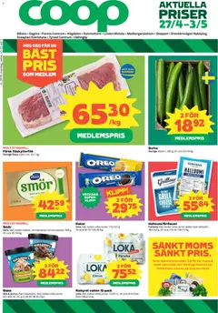 Förhandsgranska reklamblad Coop Daglivs erbjudanden från butik Coop Daglivs gäller från 27/04/2026