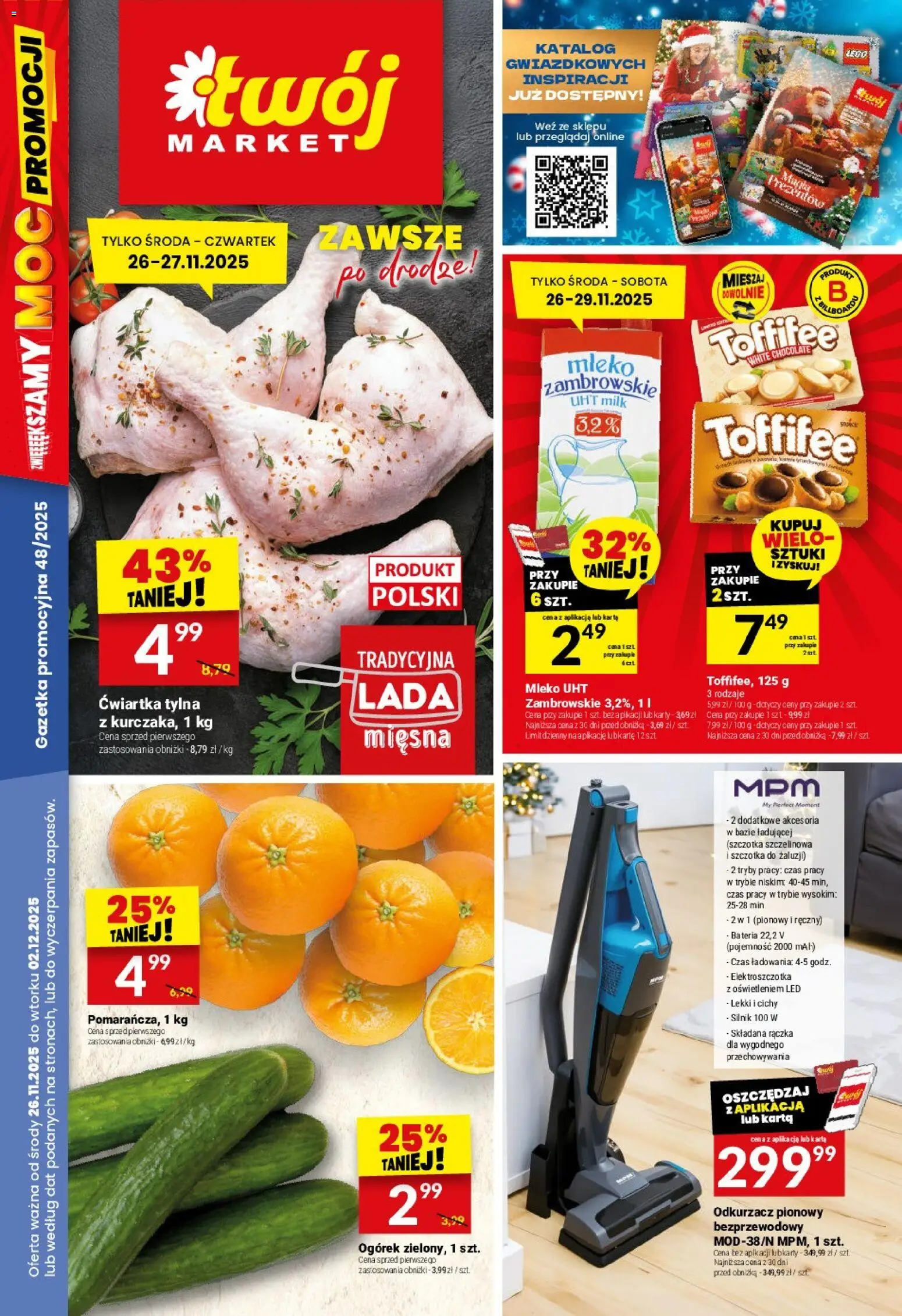 Pogląd gazetki "Gazetka" ze sklepu Twój Market ważnej od 26.11.2025