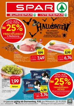 Vorschau der Angebote: Spar Vorarlberg gültig ab 09.10.2025