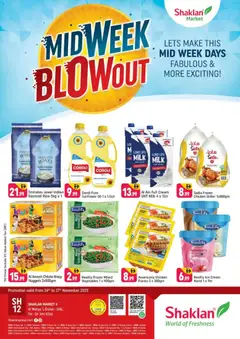 Preview of the catalogue Midweek Blow Out - Shaklan Market 4, Al Warqa 1 of store Shaklan valid from 24 Nov, 2025