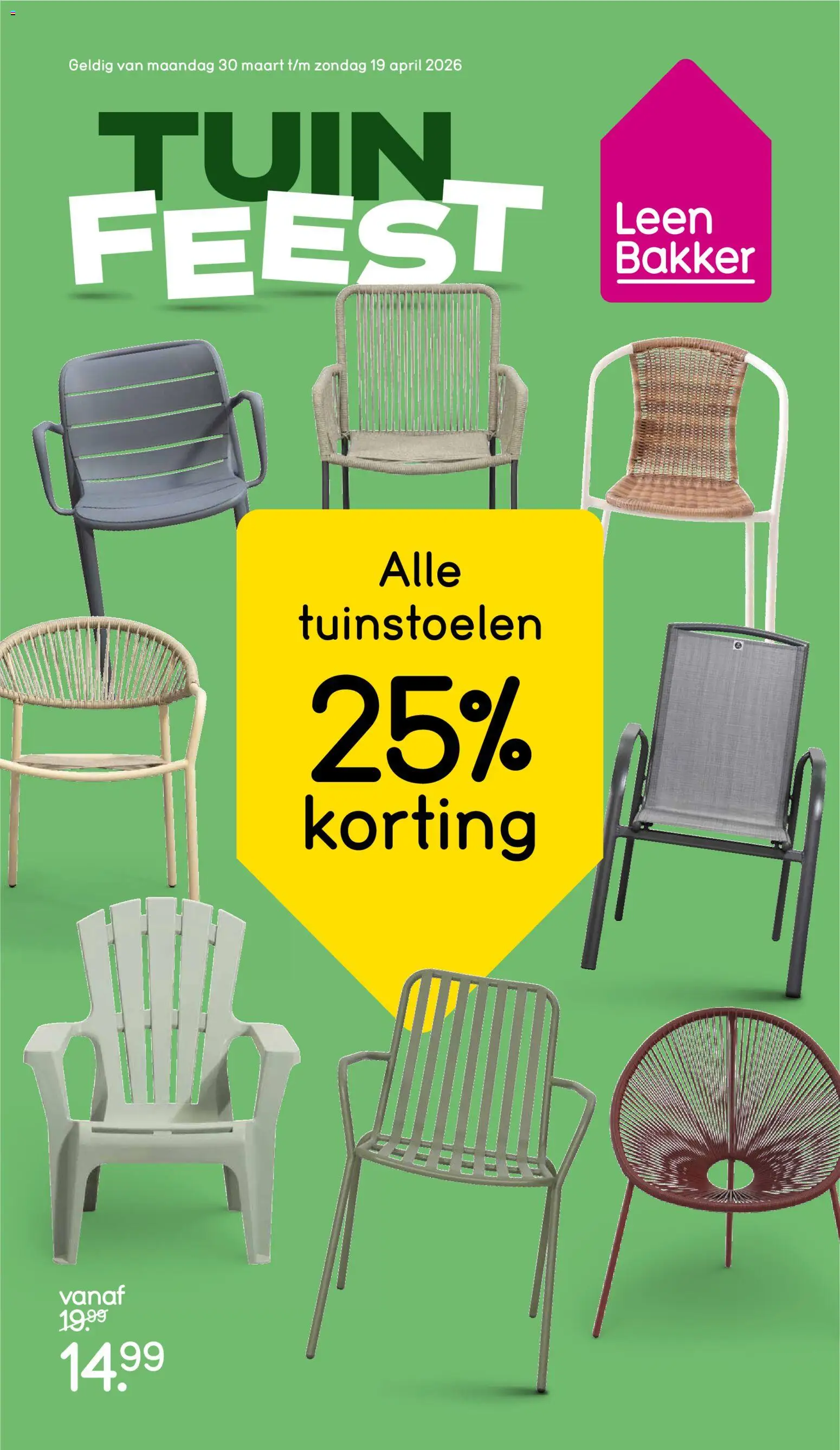 Voorbeeld van Leen Bakker folder van winkel Leen Bakker geldig vanaf 30-03-2026