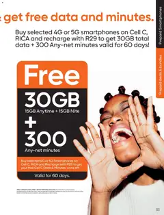 Preview of Cell C flyer valid from 01/12/2025 | Page: 35