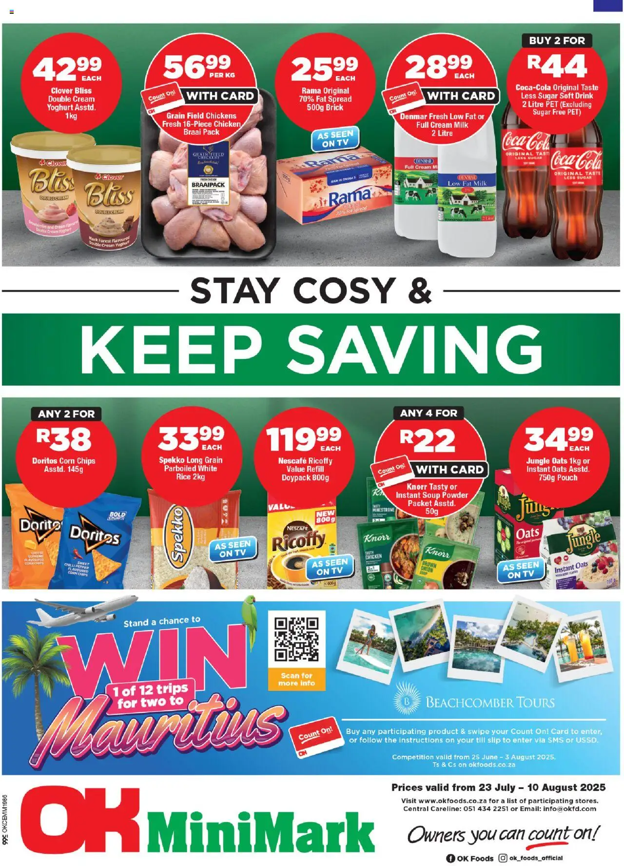 OK Foods Northen Cape - OK MiniMark from 13/08 - 24/08/2025 > Promotions