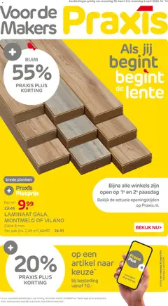 Voorbeeld van Praxis folder van winkel Praxis geldig vanaf 30-03-2026